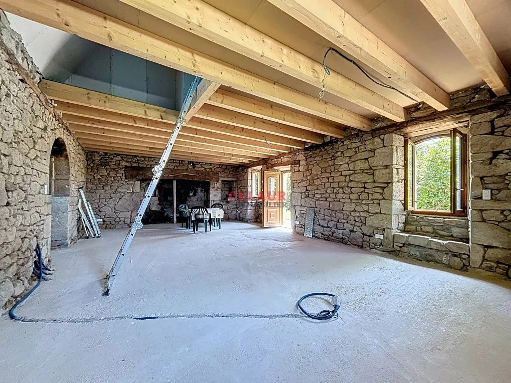 Maison pierre avec d&eacute;pendance et terrain