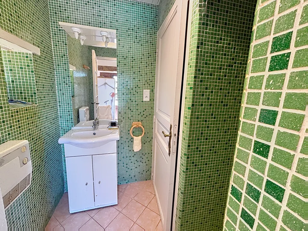 Maison en pierre avec piscine